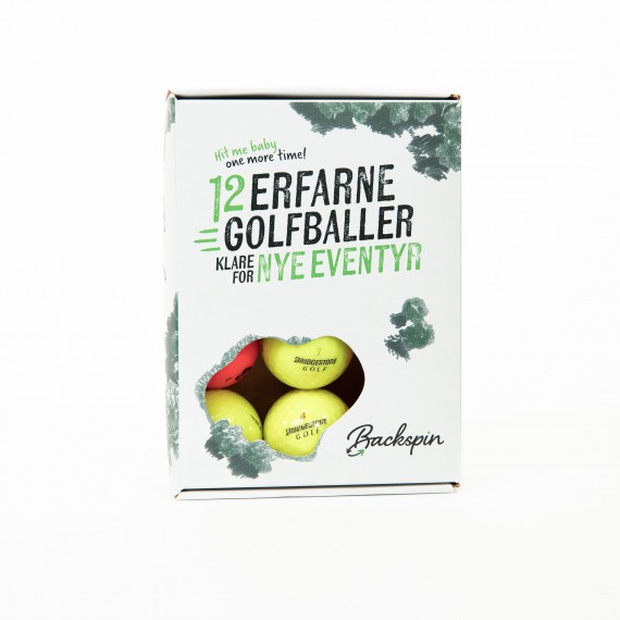 Billige golfballer - Farget Golfballer mix